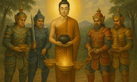 Chuyện chiếc bình bát đầu tiên của Đức Phật
