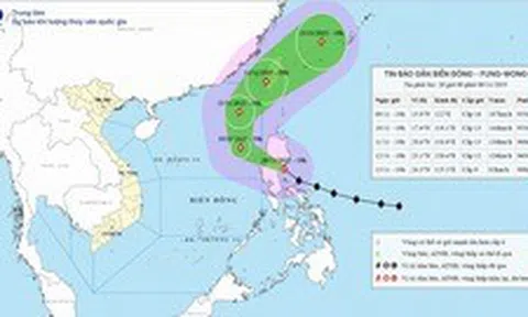Tin tức dự báo thời tiết hôm nay (10/11): Bão Phượng Hoàng di chuyển vào biển Đông