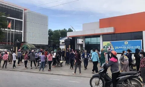 Nghi Sơn - Thanh Hóa: Cần nhanh chóng khắc phục trạng hàng nghìn công nhân tập trung lấy mẫu xét nghiệm, tiềm ẩn nguy cơ bùng phát dịch bệnh