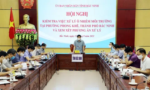 Bắc Ninh: Chỉ đạo các cơ quan vào cuộc tháo gỡ, xử lý nghiêm tình trạng ô nhiễm môi trường tại một số điểm nóng