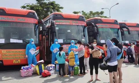 Đồng Nai: Hỗ trợ công nhân về quê để phòng dịch an toàn