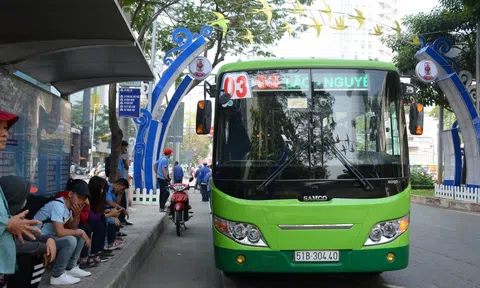 TP. HCM: Các tuyến xe buýt đã hoạt động trở lại phục vụ người dân 