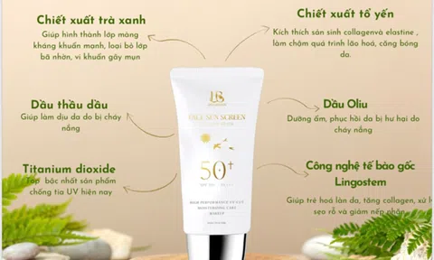 Kem chống nắng HB Green – Face Sun Screen, xua tan nỗi lo về nắng 