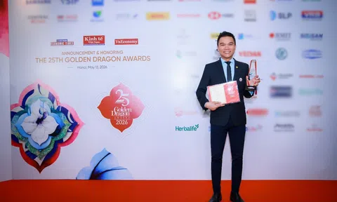 Herbalife được vinh danh Top 30 Thương Hiệu Phát Triển Bền Vững tại Việt Nam tại Giải thưởng Rồng Vàng 2026