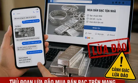 Cảnh báo chiêu trò lừa đảo mua bán bạc trên mạng: Đánh vào biến động giá để chiếm đoạt tài sản