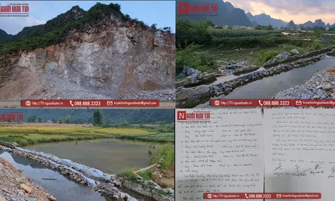 Cao Bằng: Cần chấn chỉnh việc lợi dụng thi công dự án để khai thác tài nguyên trái phép, hủy hoại môi trường