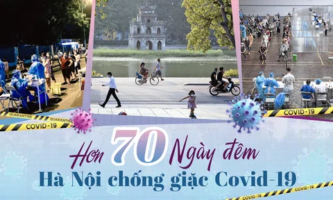 Hơn 70 ngày đêm Hà Nội chống "giặc Covid-19"