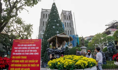 Hà Nội: Chi tiết 10 chốt cấm đường xung quanh Nhà thờ Lớn đêm Noel