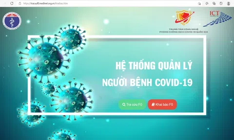 TP Hồ Chí Minh:  Rút ngắn thời gian F0 khai báo trực tuyến