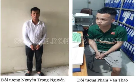 Đồng Nai: Bắt giữ 02 đối tượng truy nã