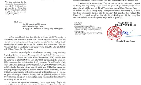Thanh Hóa: Dừng tận thu, thực hiện đề án đóng cửa mỏ đất Trường Phát