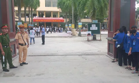 Thanh Hóa:  Ngày thi đầu tiên diễn ra an toàn, đúng quy chế