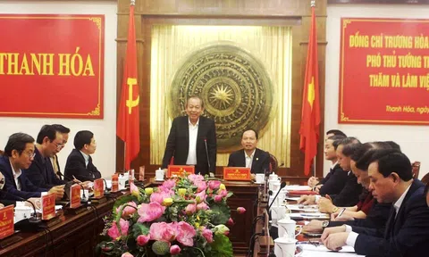 Thanh Hóa: Phó Thủ tướng chỉ đạo tổ chức thành công Đại hội Đảng bộ các cấp nhiệm kỳ 2020-2025