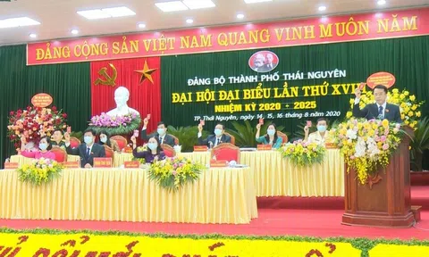 Đại hội đại biểu Đảng bộ thành phố Thái Nguyên lần thứ XVIII thành công tốt đẹp