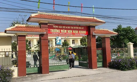 Ninh Bình: Tạm đình chỉ công tác 2 giáo viên mầm non nghi bạo hành học sinh