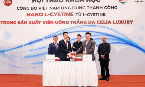 Hội thảo khoa học công bố lần đầu tiên Việt Nam ứng dụng Nano L – Cystine trong sản xuất viên uống trắng da