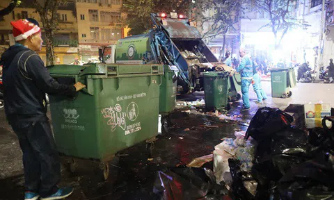 Nhọc nhằn những giọt mồ hôi mặn chát đêm Giáng Sinh an lành