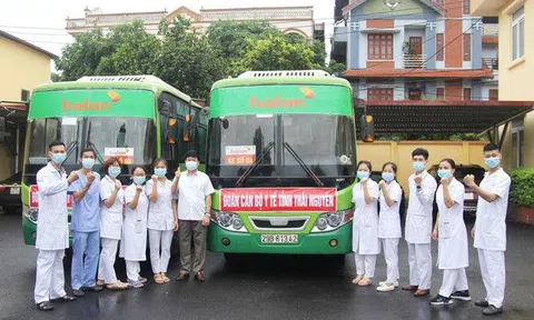 Thái Nguyên cử 51 y, bác sỹ hỗ trợ Bắc Giang phòng, chống Covid-19
