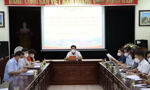 Bắc Ninh: Khẩn trương trong công tác chỉ đạo phòng chống dịch