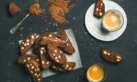 Ăn vặt lành mạnh giảm cân hiệu quả cùng bánh Biscotti “chuẩn” vị Ý