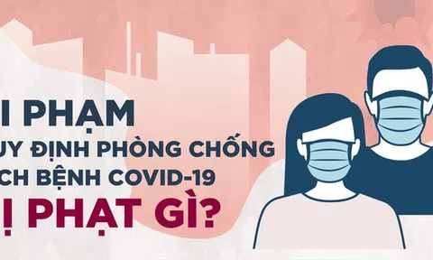 16 vi phạm nhiều người mắc trong phòng chống Covid- 19 và những mức phạt cần nắm rõ