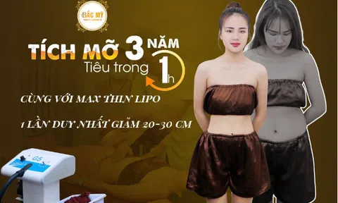 Thẩm mỹ viện quốc tế Bắc Mỹ giảm béo 1 lần duy nhất tại Thanh Hóa