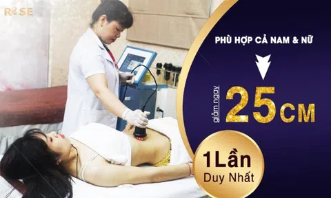 Thẩm mỹ viện quốc tế Rose giảm béo 1 lần duy nhất bằng công nghệ Max Thin Lipo an toàn hiệu quả