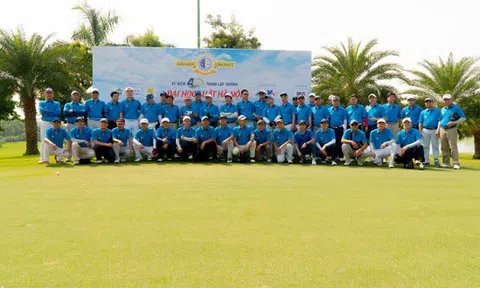 Tổ chức thành công giải Golf nhân kỷ niệm 40 năm thành lập trường Đại học Luật Hà Nội