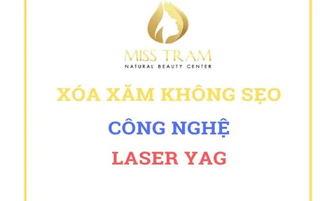 Xóa hình xăm không vết sẹo với công nghệ Laser Yag