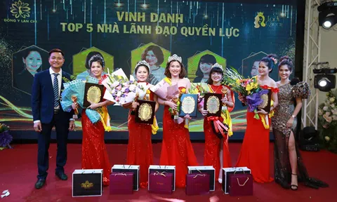 Lan Chi vinh danh Top 5 nhà lãnh đạo quyền lực nhất năm 2019