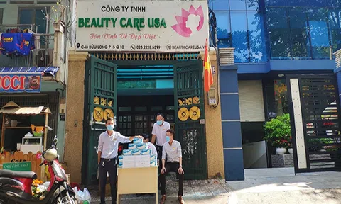TP.HCM: Công ty Beauty Care USA phát khẩu trang miễn phí cho người dân ngừa virus Corona