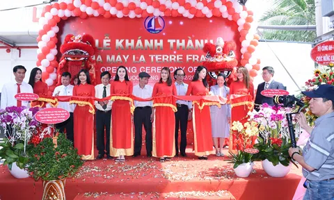 Khánh thành Nhà máy dược phẩm thực phẩm chức năng LA TERRA FRANCE 300 tỷ đồng chuẩn công nghệ Pháp trên đất Việt