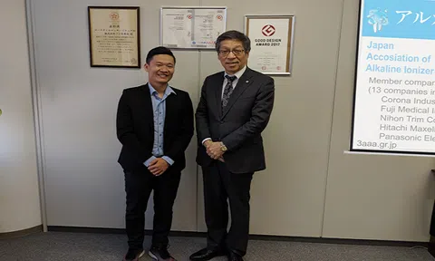 Hiệp hội nước ion kiềm Việt Nam đẩy mạnh hợp tác khoa học và công nghệ với Nhật Bản