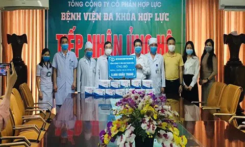 Thanh Hóa: Doanh nghiệp, doanh nhân ủng hộ khẩu trang, buồng khử khuẩn cho các bệnh viện