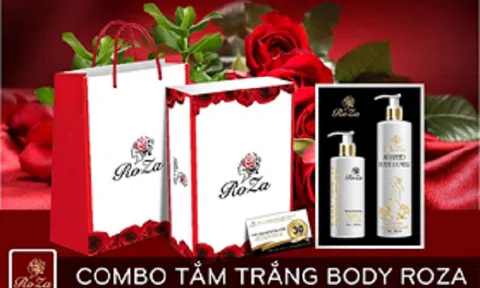 Tự tin dện áo hai dây xinh xắn khoe body với combo tắm trắng siêu đỉnh RoZa