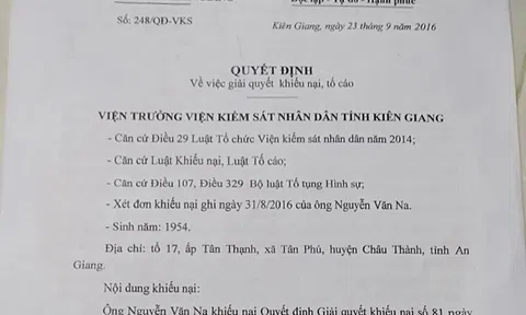 Hòn Đất - Kiên Giang: Cần làm rõ vụ việc lấy tài sản để trừ nợ của dân