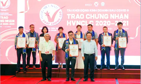 Dược phẩm Tâm Bình đạt chứng nhận Hàng Việt Nam chất lượng cao 2020