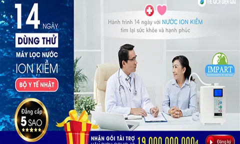 ​Giải mã máy lọc nước ion kiềm Nhật Bản tốt nhất vừa có mặt tại thị trường Việt Nam