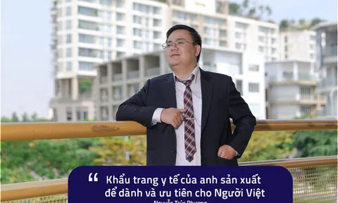 CEO Nguyễn Trúc Phương “Khẩu trang y tế ưu tiên dành cho người Việt”