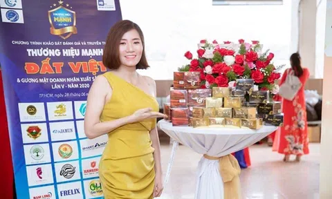 Gương mặt nữ doanh nhân lọt Top 10 Thương Hiệu Mạnh Đất Việt