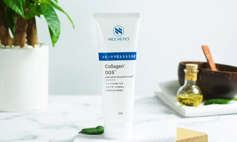 Nice Metics Nhật Bản sắp ra mắt loại Sữa rửa mặt công nghệ OG5 đột phá
