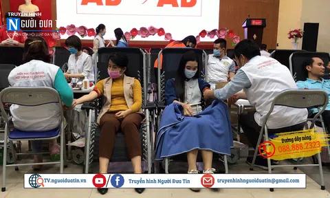 Trung ương Hội luật gia Việt Nam hưởng ứng khẩu hiệu “Phòng chống nCoV - Đừng quên đi hiến máu”