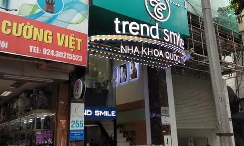 Phòng khám nha khoa Trend Smile bị tước giấy phép vẫn ngang nhiên hoạt động chui