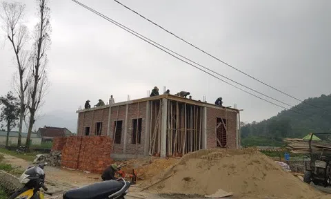 Nghệ An: Có hay không người nhà cán bộ huyện xây nhất trên đất nông nghiệp?