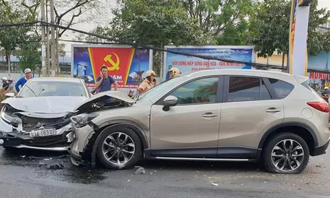 Tạm giữ tài xế gây tai nạn liên hoàn ở Bình Dương