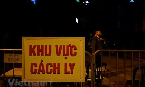 Hà Nội: 22 hộ dân,176 nhân khẩu ở Trúc Bạch được cách ly