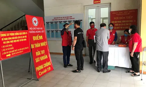 Hội chữ thập đỏ phường Hoàng Liệt: Triển khai nhiều nhiệm vụ để ngăn ngừa, đẩy lùi Covid – 19