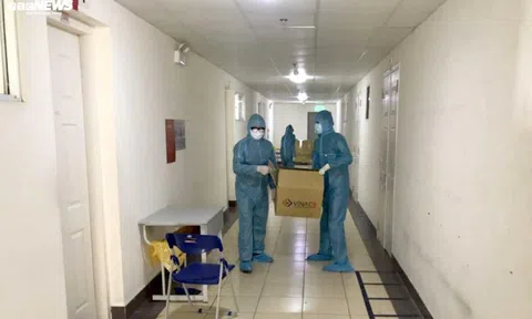 Bữa cơm lúc 14h và nhiệm vụ khiến các cán bộ trong khu cách ly 'đỏ mặt tía tai'
