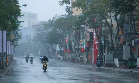 Bắc bộ tiếp tục rét, sáng sớm mưa rào và dông