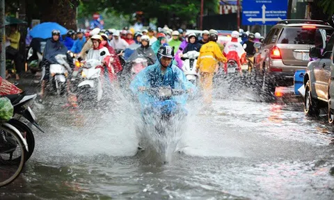 Bắc Bộ mưa dông diện rộng, vùng núi và trung du có nơi mưa rất to